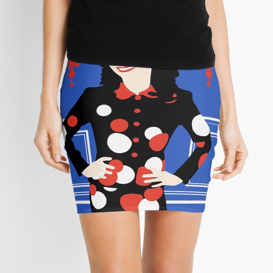 The Fantastic Fran Fine The Nanny Mini Skirt