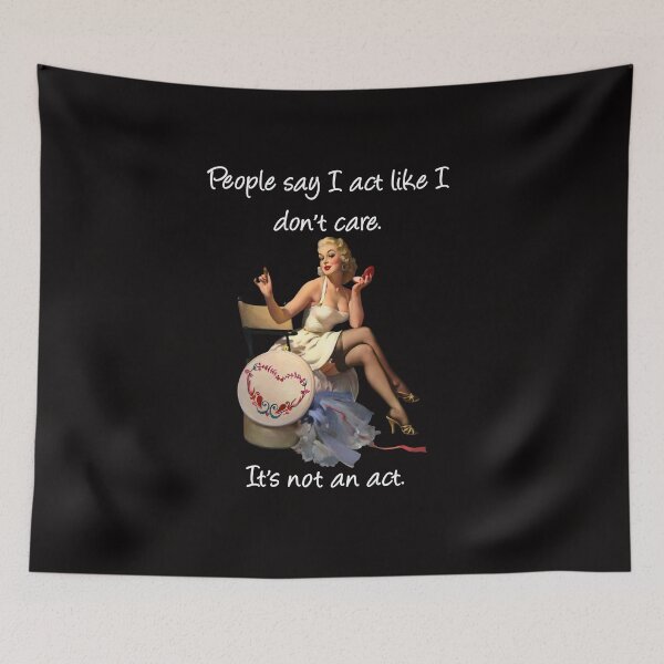 Item preview, Retro Pinup Sarcastic Humor designed and sold by sunshine64.