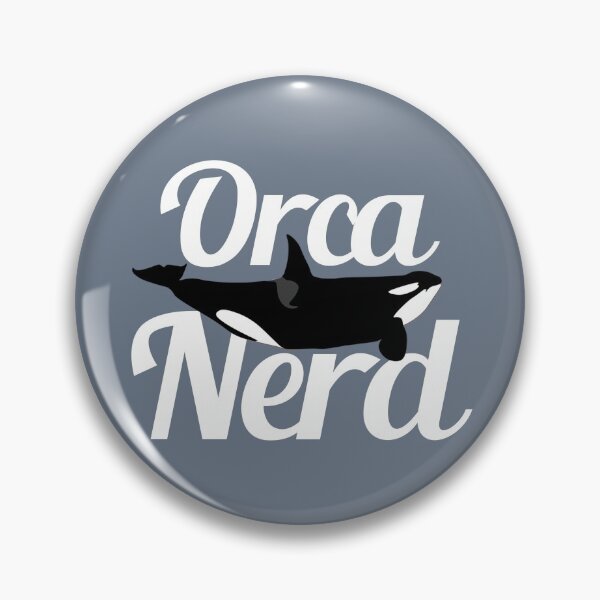 Item preview, Orca Nerd (Light Text) designed and sold by One-Drop.