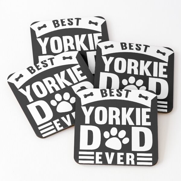 Item preview, Best Yorkie Dog Dad Ever designed and sold by zedesignn.