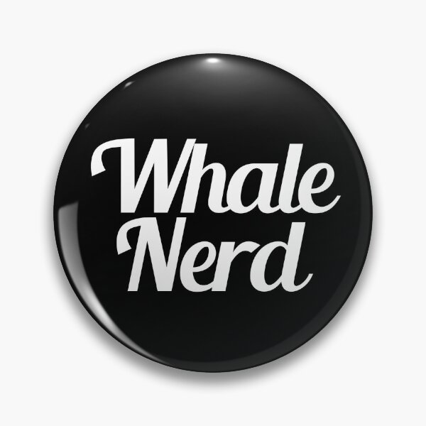 Item preview, Whale Nerd (Light Text) designed and sold by One-Drop.
