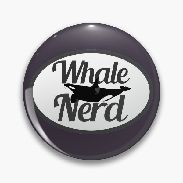 Item preview, Whale Nerd Badge designed and sold by One-Drop.