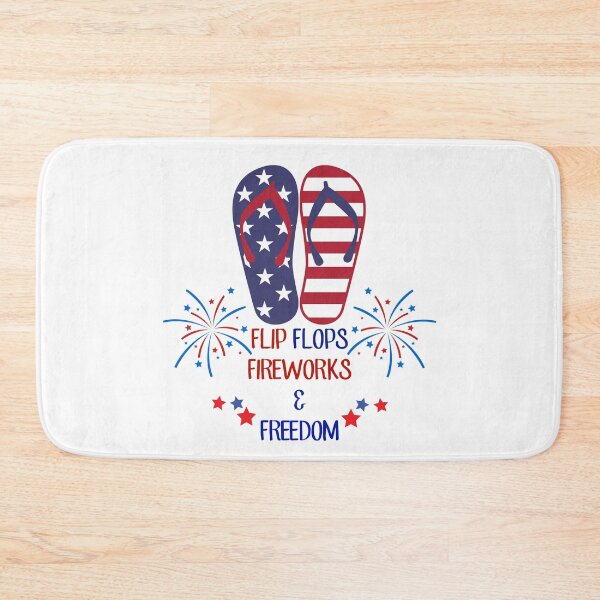 Item preview, Flip Flops, Fireworks, and Freedom designed and sold by sunshine64.