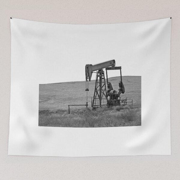 Item preview, B&W - Pumping Oil  - Coalinga, California designed and sold by Buckwhite.