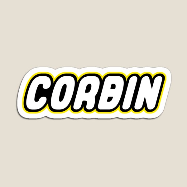 Item preview, LEtsGO Corbin personalize gift for mini builders and bricks fans designed and sold by Urosek.