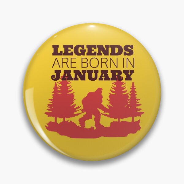 Item preview, Legends are born in January designed and sold by shirtystar.