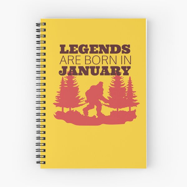 Item preview, Legends are born in January designed and sold by shirtystar.