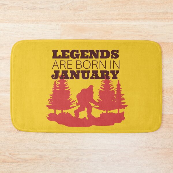 Item preview, Legends are born in January designed and sold by shirtystar.