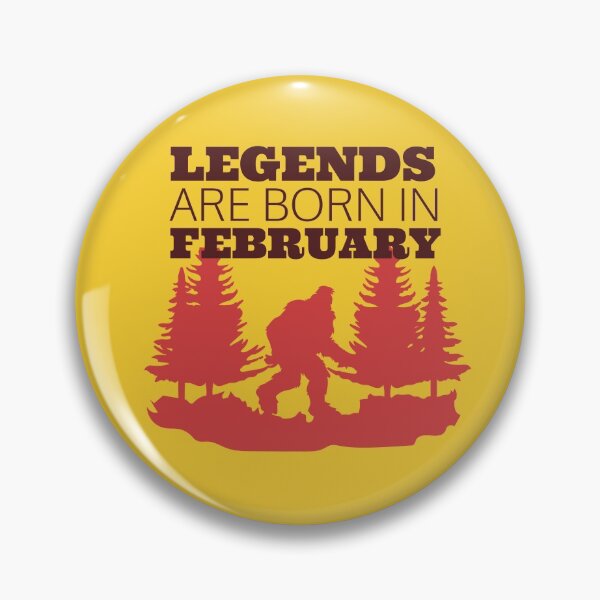 Item preview, Legends are born in Feburary designed and sold by shirtystar.