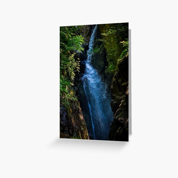 Aira Force Waterfall, The Lake District Greeting Card