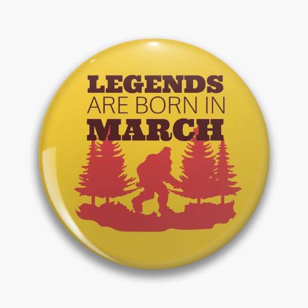 Item preview, Legends are born in March designed and sold by shirtystar.
