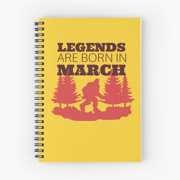 Item preview, Legends are born in March designed and sold by shirtystar.