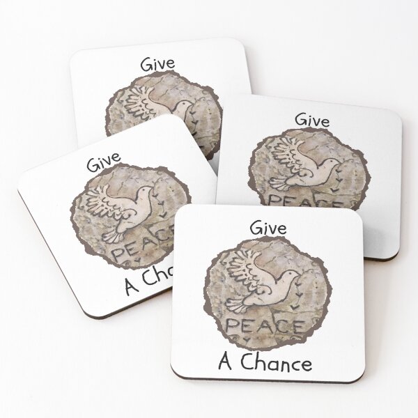 Item preview, Peace / Give Peace a Chance / Peace Dove / White Dove / Wellness / Mindfulness designed and sold by artenvironments.