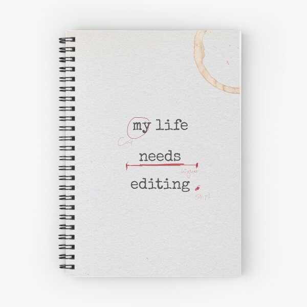 Item preview, My life needs editing designed and sold by Lidia Chía.
