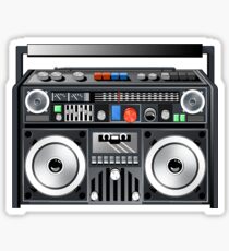 Retro Star Wars Boom box/Ghetto Blaster Darth Vader Sticker