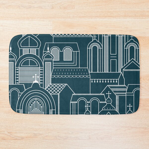 Item preview, Ukrainian Churches Monochrome designed and sold by inkblotcreative.
