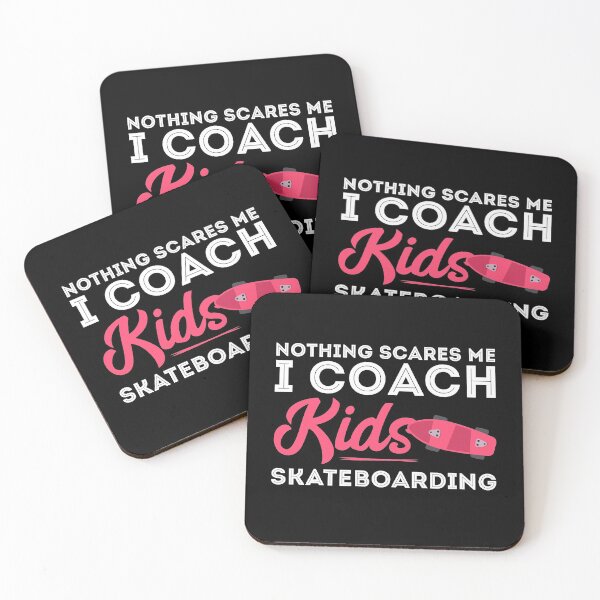 Item preview, Nothing scares me i coach kids skateboarding designed and sold by Urosek.