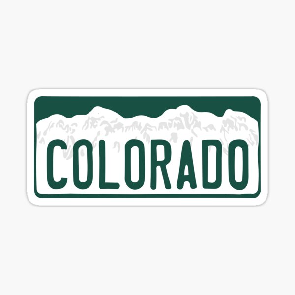 Item preview, Colorado License designed and sold by mawitherspoon.