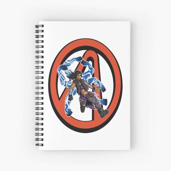 Amara The Siren Vault Symbol Borderlands 3 The Tiger of Partali Spiral Notebook