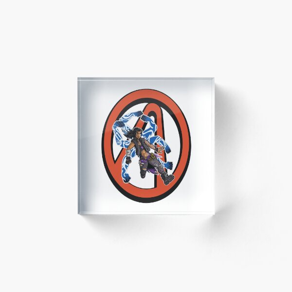 Amara The Siren Vault Symbol Borderlands 3 The Tiger of Partali Acrylic Block