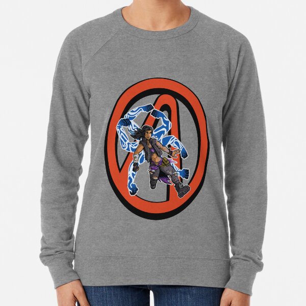 Amara The Siren Vault Symbol Borderlands 3 The Tiger of Partali Lightweight Sweatshirt