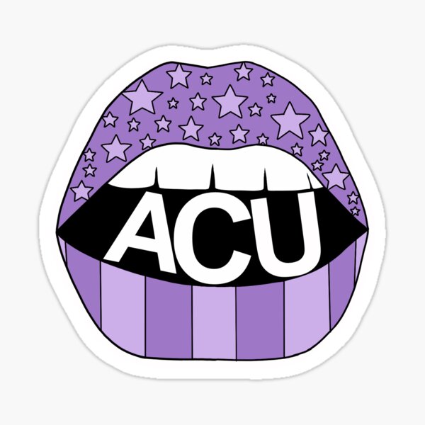 ACU stars Sticker