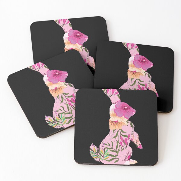Item preview, Floral Easter Bunny Flower Rabbit Gift Design Idea graphic designed and sold by Lisbob.