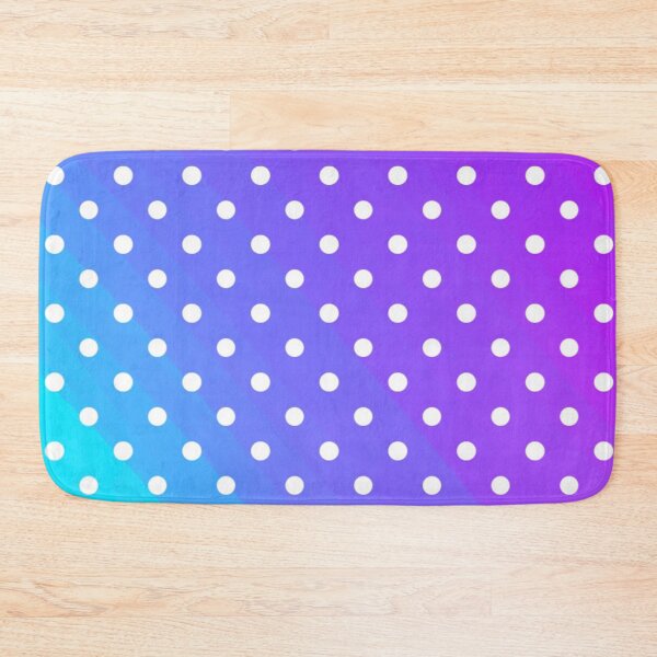 Item preview, purple and blue gradient with white polka dots designed and sold by KaylaH22.