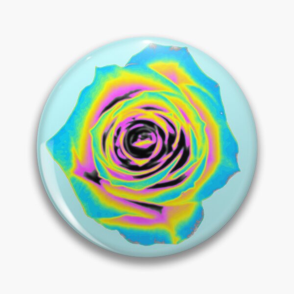 Artikelvorschau, Aquamarine und gelbe Holorose entworfen und verkauft von dinaaaaaah.