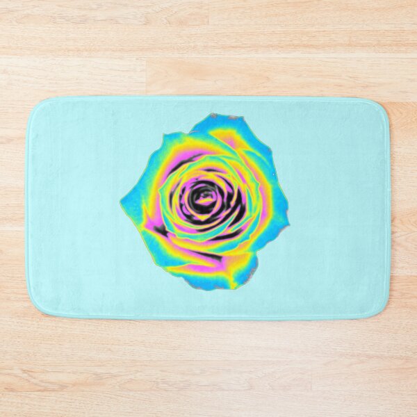 Item preview, Aqua and Yellow Holo Rose designed and sold by dinaaaaaah.