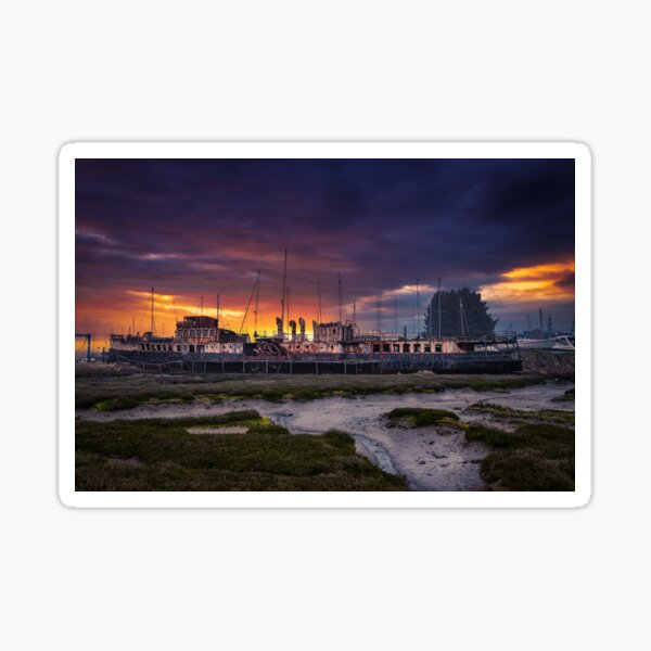 PS Ryde Queen Sunrise Sticker