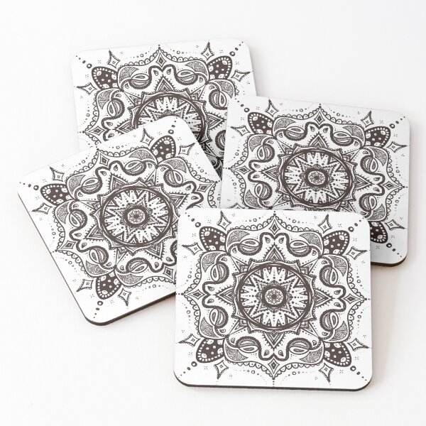 Item preview, Patrón de mandala boho designed and sold by ATI-Art.