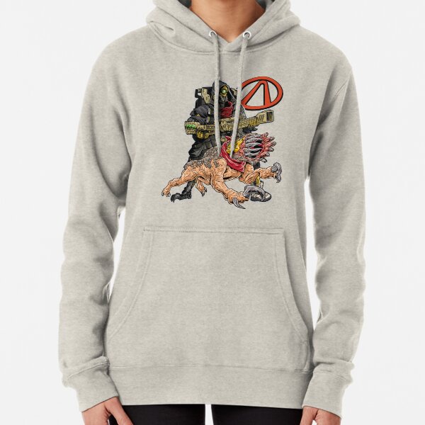 FL4K The Beastmaster With Guard Skag Vault Symbol Borderlands 3 Rakk Attack! Pullover Hoodie