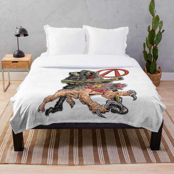 FL4K The Beastmaster With Guard Skag Vault Symbol Borderlands 3 Rakk Attack! Throw Blanket