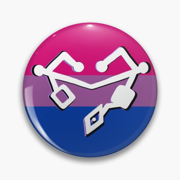 Item preview,  She-ra Heart Logo Bisexual Flag designed and sold by valenpedro.