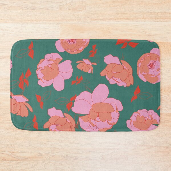 Item preview, English Roses in Pink and Green designed and sold by FEM-creative.