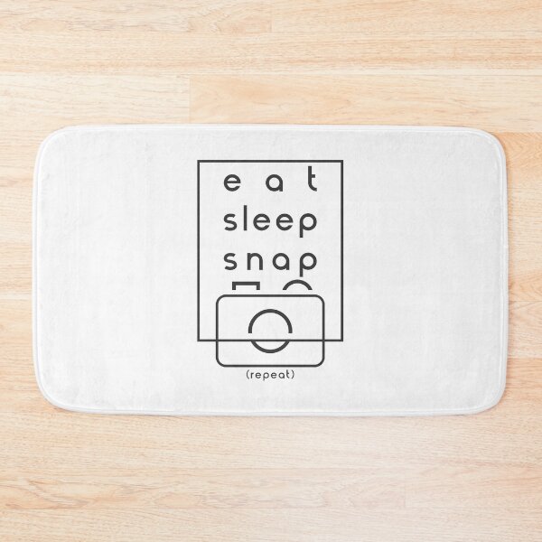 Item preview, Eat Sleep Snap Repeat Print for Photographers designed and sold by PMDConcepts.