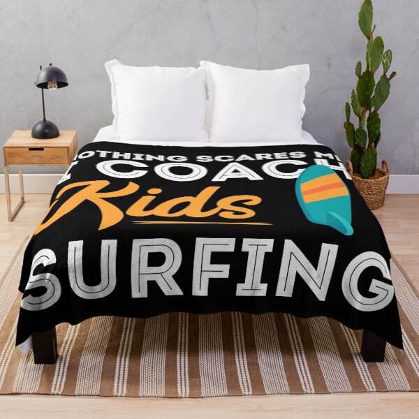 Item preview, Nothing scares me i coach kids surfing designed and sold by Urosek.