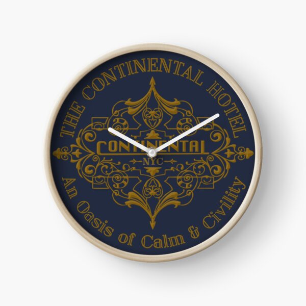 John Wick Clocks Redbubble