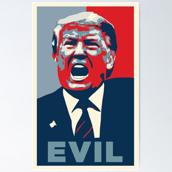 Vista previa del artículo con la obra « Donald Trump es la idea de un hombre pobre de un hombre rico», diseñado y vendido por SubtleSplit.