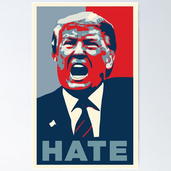 Item preview, Hate Donald Trump designed and sold by SubtleSplit.
