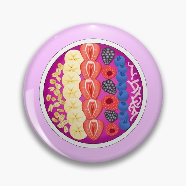 Item preview, Colorful Acai Smoothie Bowl designed and sold by JuliWol12.