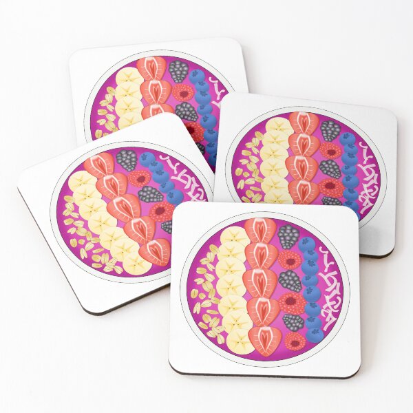 Item preview, Colorful Acai Smoothie Bowl designed and sold by JuliWol12.