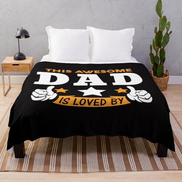 Item preview, This Awesome Dad Is Loved By T-Shirt designed and sold by liamoccia.