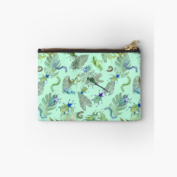 Item preview, turquoise insect party designed and sold by paint-it-fun.