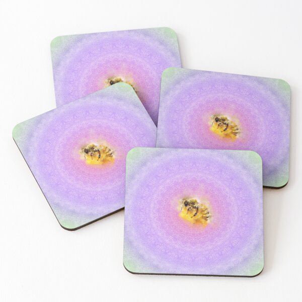Item preview, save the honey bee mandala  designed and sold by sharanarnoldart.