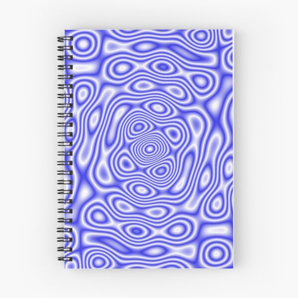 Item preview, Blue White Cosmic Liquid Pattern designed and sold by Shapes-Mania.