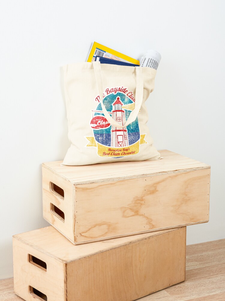 Thumbnail 4 of 5, Tote Bag, The Bayside Claw - Distressed designed and sold by Nazonian.