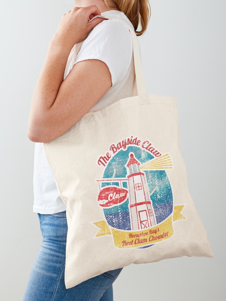 Thumbnail 1 of 5, Tote Bag, The Bayside Claw - Distressed designed and sold by Nazonian.