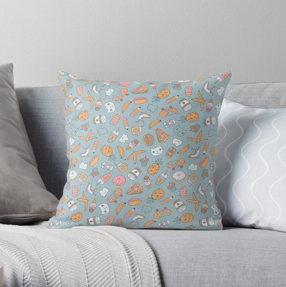 Item preview, Throw Pillow designed and sold by kostolom3000.